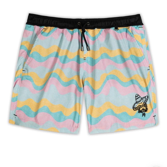 Baja Llama Lone Desperado Swim Trunks sz. S - Picture 5 of 5